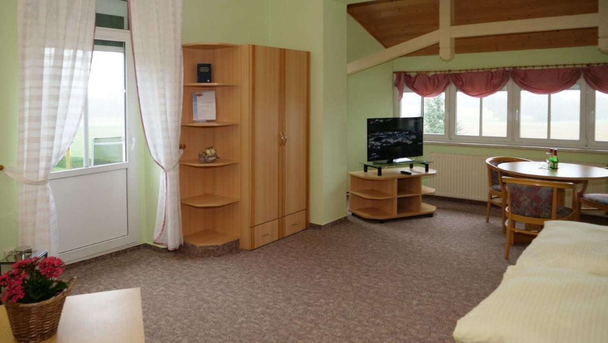 Pension Jeschkenblick Luftkurort Luckendorf Екстер'єр фото